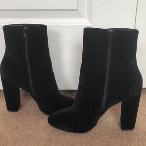 black heel boots size 10